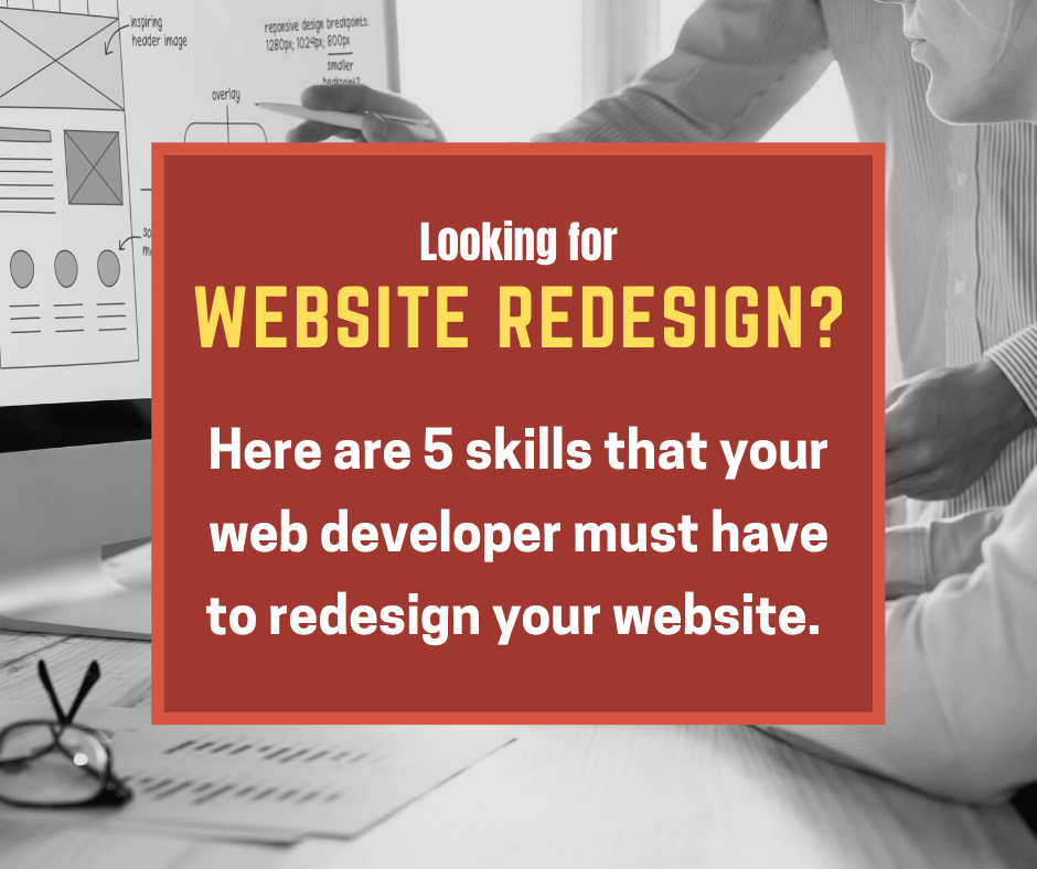 5 Skills that your Indian web developer must have to redesign your website